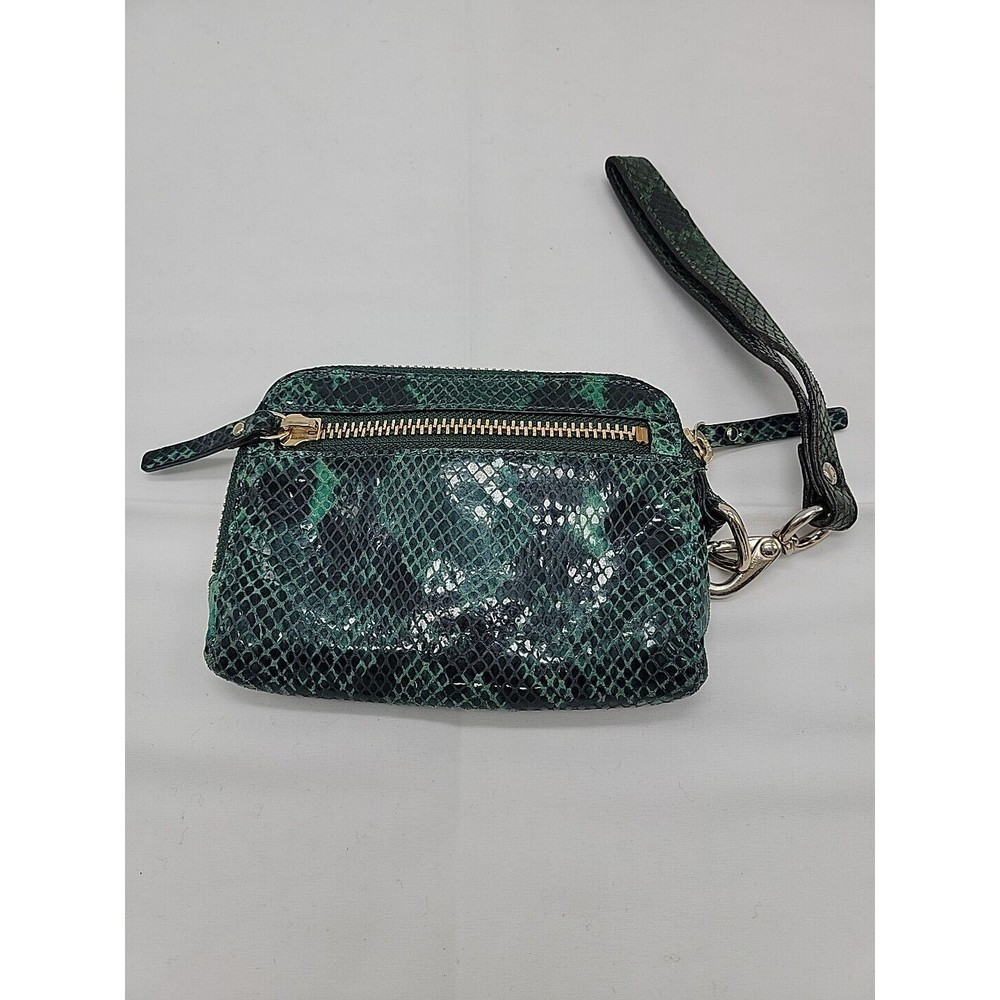 Kate Spade Pouch Wristlet Embossed Python Pattern… - image 4